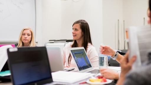 People at a meeting